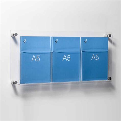 a5 clear leaflet holder.